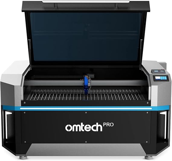 OMTech Pro 150W Hybrid Laser Machine for Metal & Nonmetal Cutting