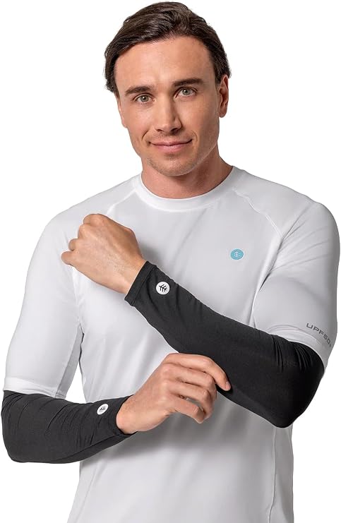Coolibar Men's Performance Arm Sleeves - UPF 50+ Sun Protection - MaxShield