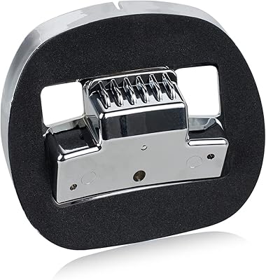 NTHREEAUTO Chrome Tail Light Base Plate, Taillight Baseplate Compatible with 2000 and Newer Harley Sportster Dyna Road King Electra Glide Heritage Softail Fat Boy, Equivalent Part Number 68296-99A