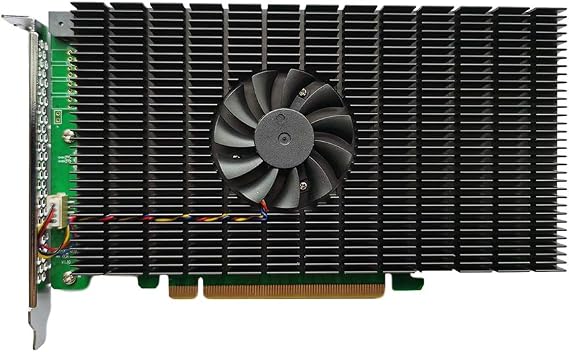 HighPoint SSD7505 PCIe 4.0 x16 4-Channel M.2 NVMe RAID Controller