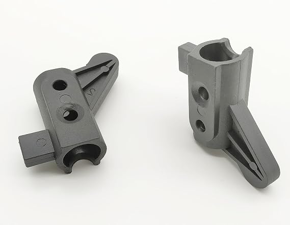 Universal Rollator Backrest Replacement Parts - 9501S72603 (1 Pr, Black)