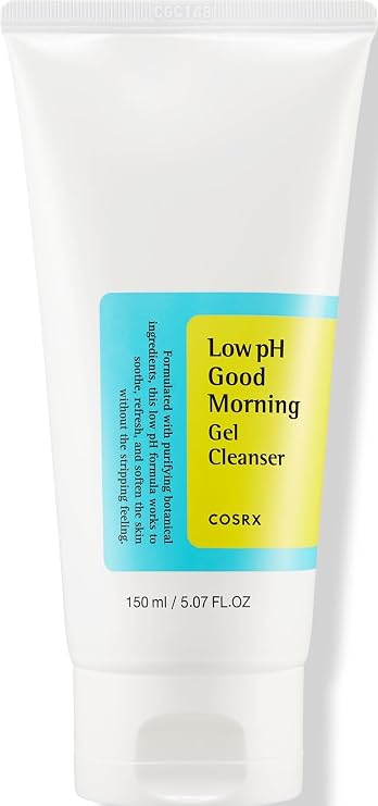 COSRX Low pH Good Morning Gel Face Cleanser, Gentle Face Wash, 5.07 fl oz