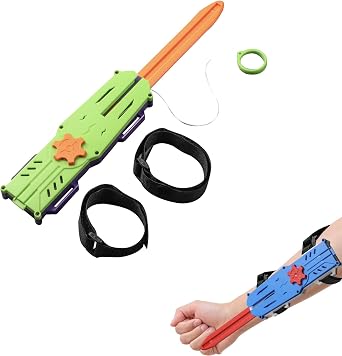 2025 Plastic Hidden Blade Scalable, Role-Playing Props Toy Swords Capes Jackets Child-Friendly extendable to 11.2'' Green