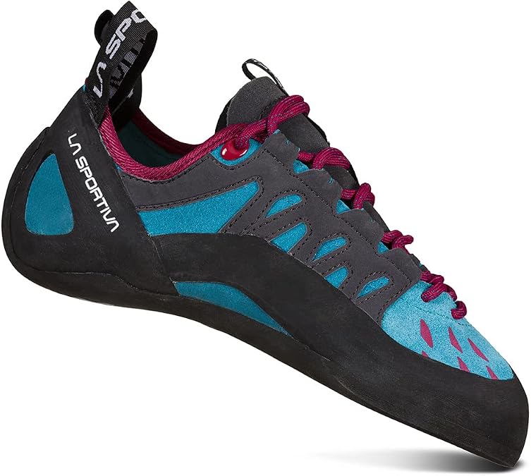 La Sportiva Womens Tarantulace Rock Climbing Shoe | Introductory Indoor/Outdoor Shoe, Premium Comfort, Higher Volume, Easy On/Off, Lace-Up Closure