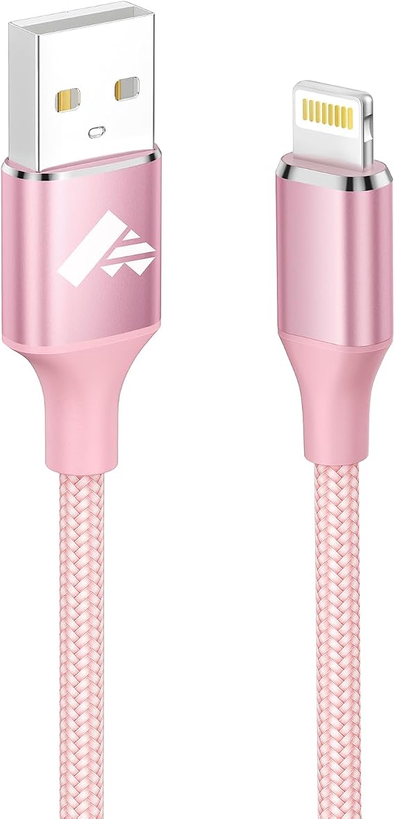 Aioneus iPhone Charger Cable 1M, Lightning Cable MFi Certified iPhone Charger Fast Charge Cable Braided iphone Lead USB Charging Cable for iPhone 14 13 12 11 Pro Max Xs Xr X 8 7 6S 6 Plus 5S SE, iPad