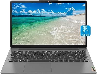 Lenovo IdeaPad 3 Laptop, 15.6 Full HD Touchscreen, Intel Core i5-1135G7 Processor, 12GB RAM, 512GB SSD, Fingerprint Reader, Backlit Keyboard, Bluetooth, Wi-Fi 6, Windows 10 Home, Grey