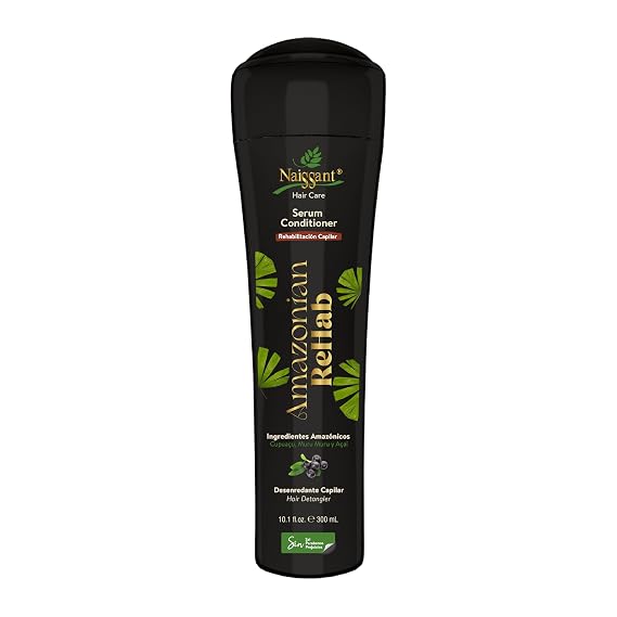 naissant Amazonian Rehab Hair Care Serum Conditioner | Enriched with Muru Muru, Cupuacu, and Acai | Nourishing Conditioner for Lightweight, Soft, and Damaged Hair Repair (10.1 fl oz)
