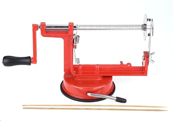 Twisted Potato Slicer Manual Curly Fry Cutter with Stick Spiral Cutter for Potatoes DIY BBQ Cucumbers Carrots Hot Dog and Fried