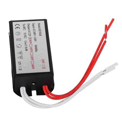 Electronic Transformer 80 Watt Max Output 110 Volt Input / 12 Volt Out Put Transformer