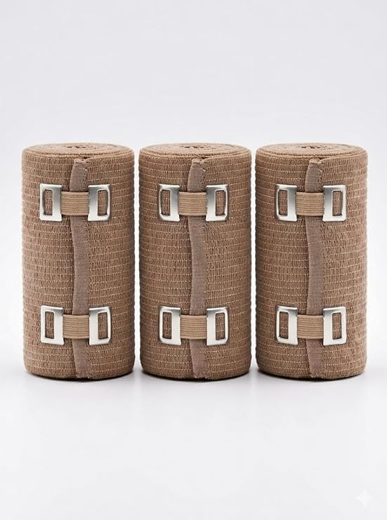 Elastİk Bandaj 10 Cm X 120 Cm (3 Adet)