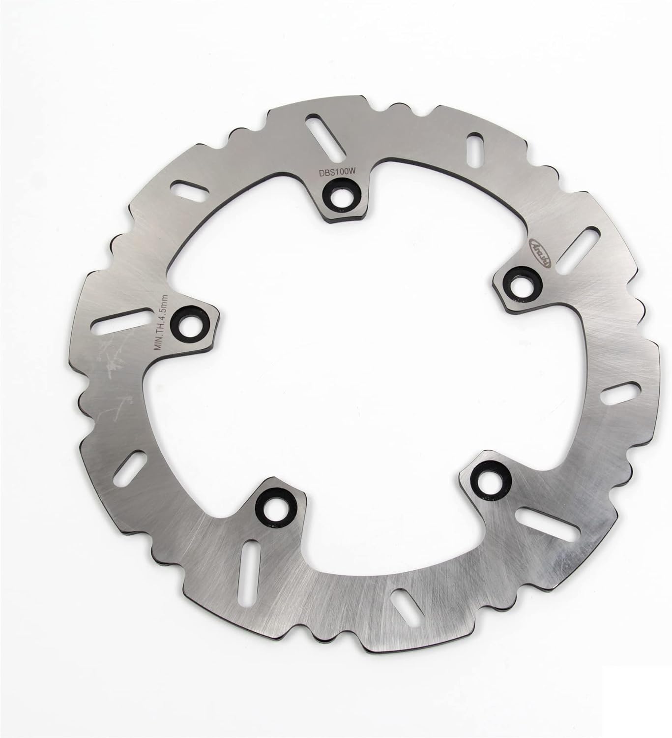 Arashi Rear Brake Disc Rotors for Indian FTR 1200 FTR1200S 2019-2021 Motorcycle Replacement Accessories Silver 2020