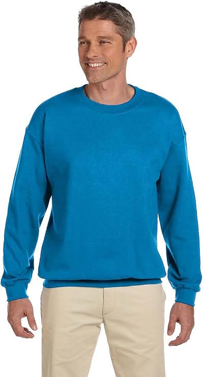 Gildan Unisex Adult Fleece Crewneck Sweatshirt, Style G18000, Multipack