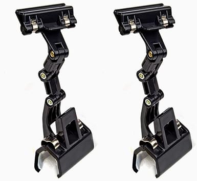 Adjustable Document Holder for Typing, Rotatable Paper Copy Holder Clip,Handy Artist Supplies Clamp,Computer Typing Proofing Folder.2 Packs