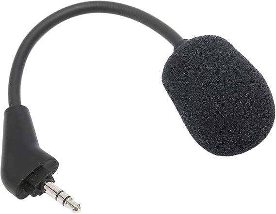 Replacement Gaming Microphone TNE Microphone Gaming Headset Microphone Replacement Corsair HS50 HS60 HS70 HS70 SE 3.5mm Headphone Microphone Noise Canceling Gaming Headset Detachable Microphone
