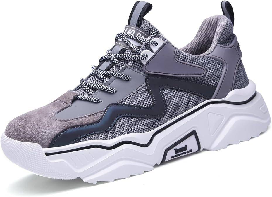 Ruivina Steel Toe Shoes for Men Women Safety Shoes Comfortable Wide fit Lightweight Slip Resistant Breathable Puncture Proof Indestructible Work Sneakers