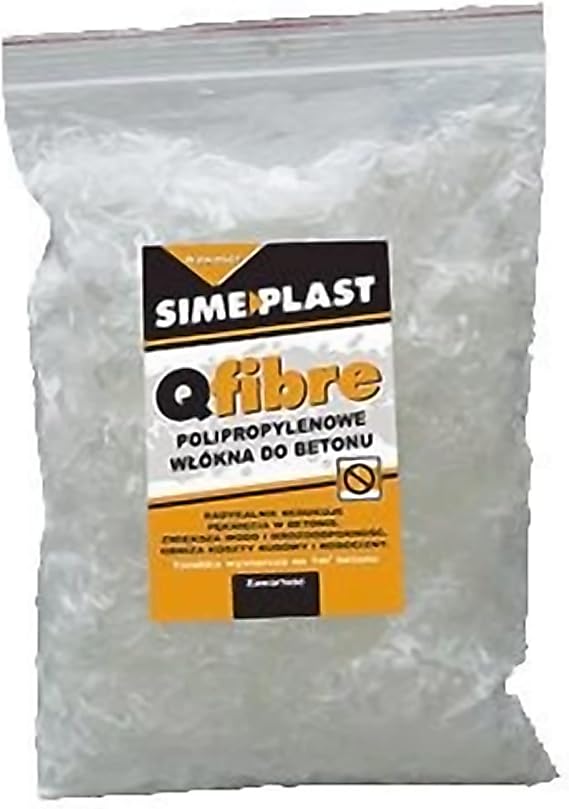 Polypropylene Fibres for Concrete Reinforcement Cement Mortar Characterisation Modelling Fibres for Concrete Modelling Sculptures Made of Concrete 600 g / 900 g (600 g)