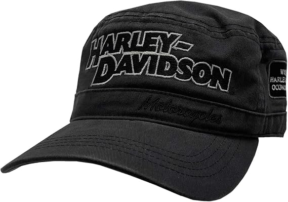 Harley-Davidson Painter's Cap, Block H-D Embroidered Script, Charcoal Gray