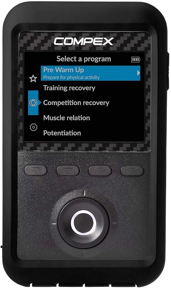 Compex Sport EliteTM 3.0 Muscle Stimulator with TENS Kit 10 Programs Helps facilitate and Improve Muscle Performance