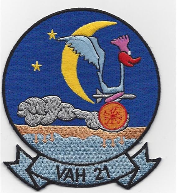 VAH-21 Heavy Attack Squadron Twenty One Collectible Novelty Patch