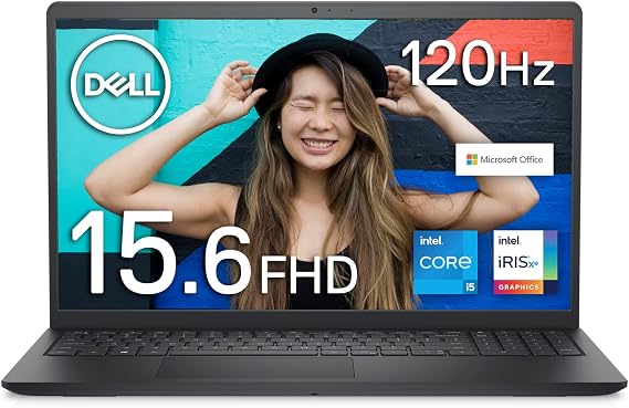 Dell Inspiron 15 3520 Laptop NI365A-CNHBB Carbon Black Intel 12Gen Core i5-1235U,16GB,512GB SSD,15" FHD,Microsoft Office Home & Business 2021