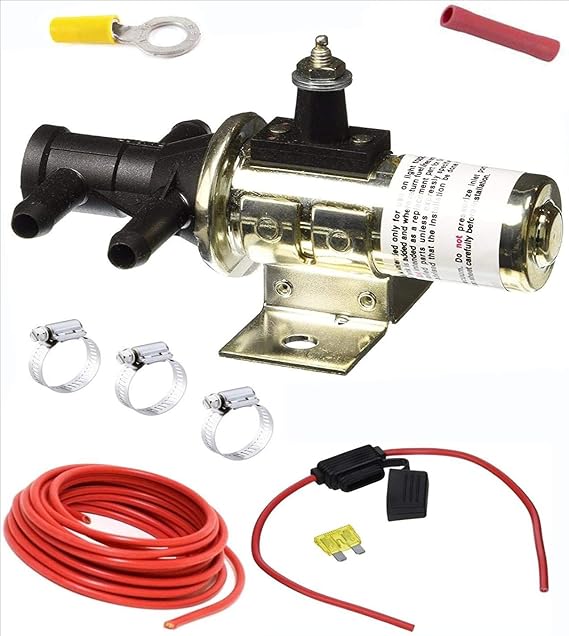 Dual Tank Switching Valve Selector | Fuel Gas | 3 Port switch Valve w Clamps Wire, Connector 2 Two Tanks Main  Auxilary | Brand: SMPStandard Motor Product APSG