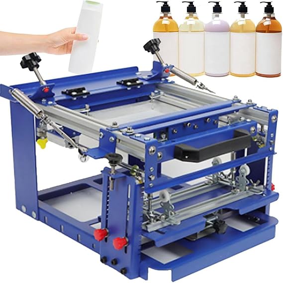 Cylinder Screen Printing Kit Cylindrical Screen Printing Machine Press Cup Bottle Printing