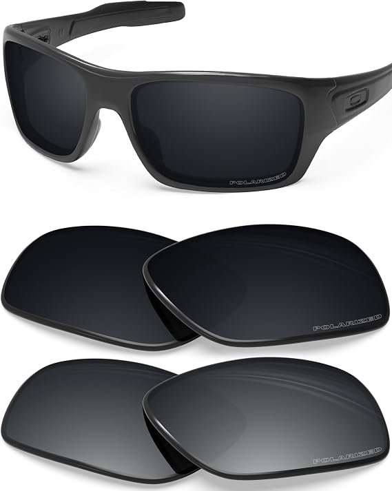 BLAZERBUCK Polarized Replacement Lenses for Oakley Turbine OO9263-2 Pairs