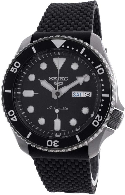 Seiko SRPD65K2 Wristwatch, 5 Sports, Automatic, Men's