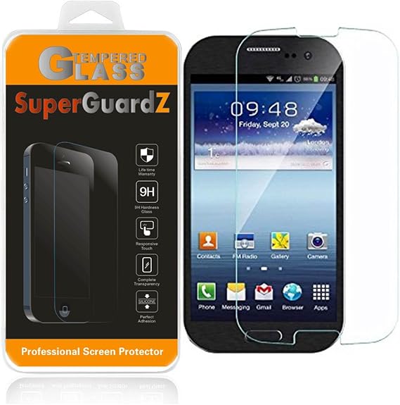[2-Pack] for Samsung Galaxy S3 - SuperGuardZ Tempered Glass Screen Protector, 9H, 0.3mm, 2.5D Round Edge, Anti-Scratch, Anti-Bubble
