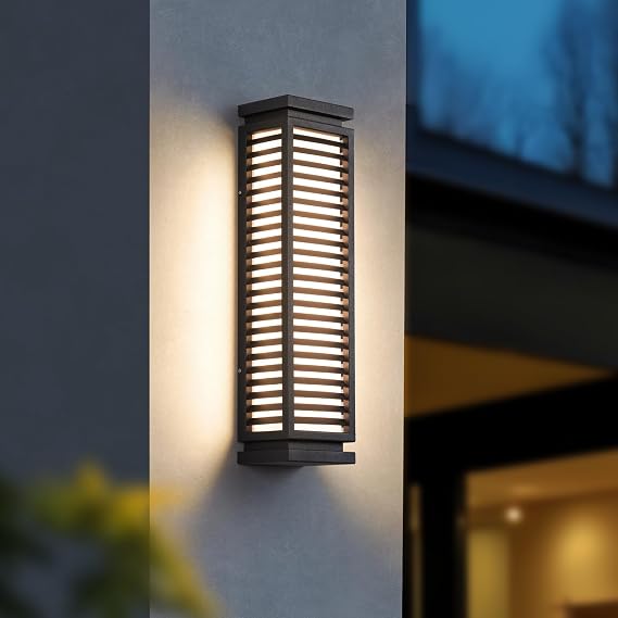 MVBT 23.6" Outdoor Wall Sconce, AC100-240V Outdoor Wall Lights Hard Wired