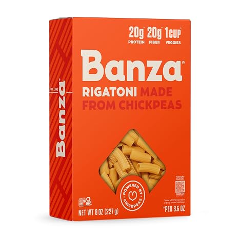 Banza - Chickpea Pasta Rigatoni - 8 oz.