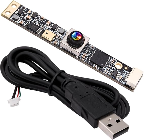 16mp Mini Strip Autofocus USB Camera Module with Microphone for Computer