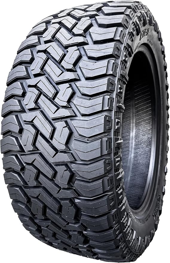 Supermax RTX-1 LT35X12.50R17 Rugged Terrain 125Q E (10 Ply) Tire | Light Truck Rugged Terrain All Season Traction 125Q Rated E (10 Ply) Radial Construction Black Sidewall Tire