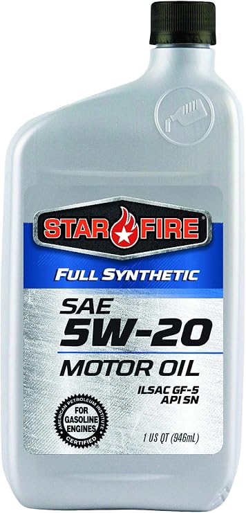 STARFIRE 5W20 Full Synthetic Motor Oil 12/1QT
