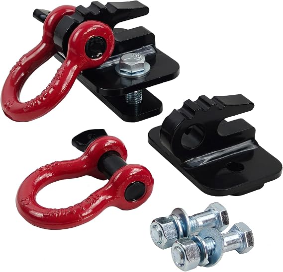 3/8 inch Tractor Bucket Grab Hook with 5/8 inch Tie Down D-Shackle