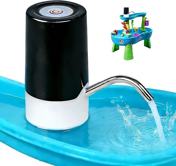 Water Table Pump, Water Pump for Water Table- 3 Hours of Non-Stop Work Water Table Accessories Water Pump for Fun Summer Outdoor Water Toys Outside Water Play