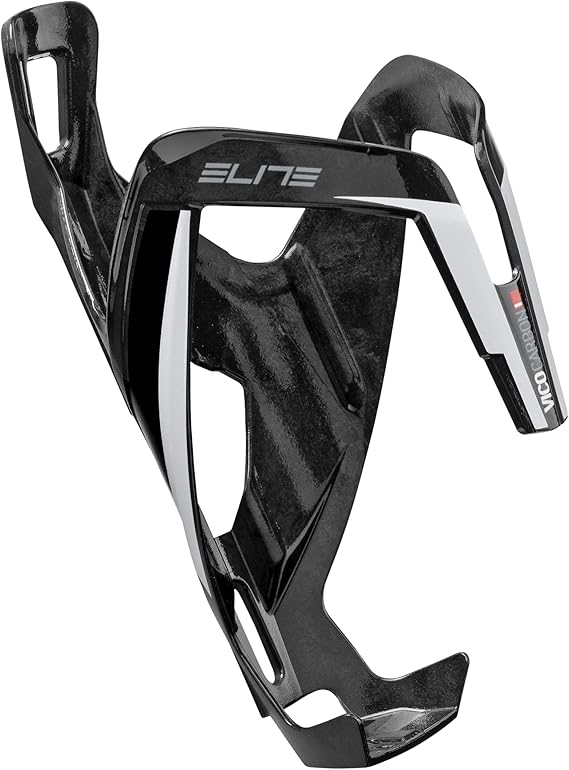 Elite Vico Carbon Bottle Cage Ultra-Lightweight Italian Carbon Fiber Cycling Water Bottle Holder Multiple Colors