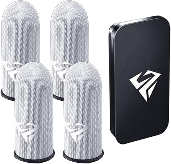 Sweatproof Finger Sleeve Breathable for Mobile Games, Finger Game Controller Gaming Thumb Gloves