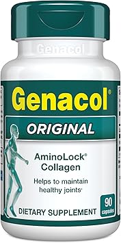 Genacol Original Collagen Supplement with Ultra-Hydrolyzed Collagen Peptides, Maintains Joint Health, Knee Supplements for Men & Women, 90 Capsules 30-Day Supply