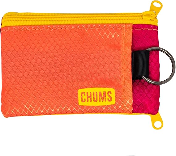 Chums Surfshorts Wallet - Minimalist Keychain Wallet for Men