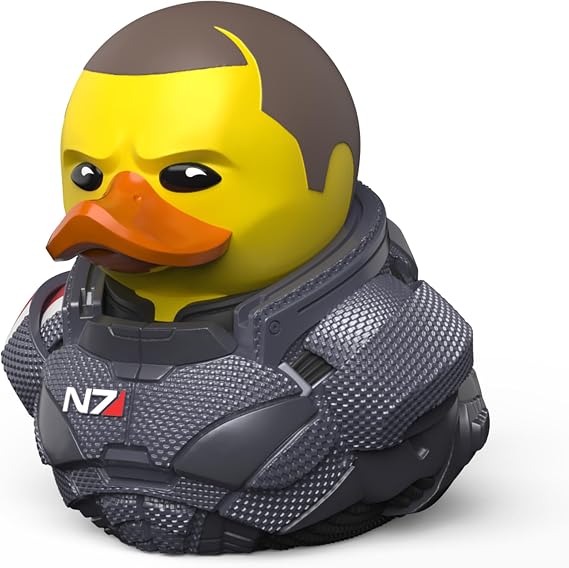 TUBBZ: Mass Effect - Commander Shepard Rubber Duck Collectible Toy 3.5"