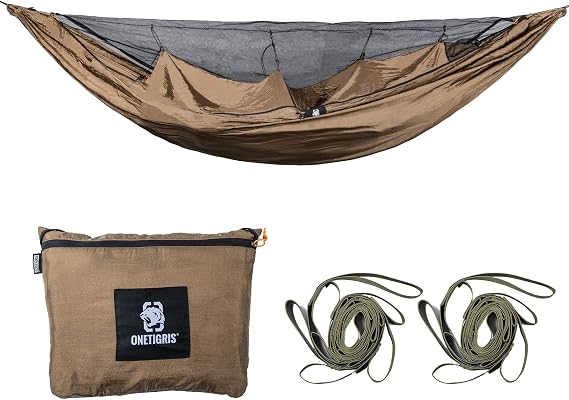OneTigris KOMPOUND Camping Hammock with Net & Inner Thermal Layer