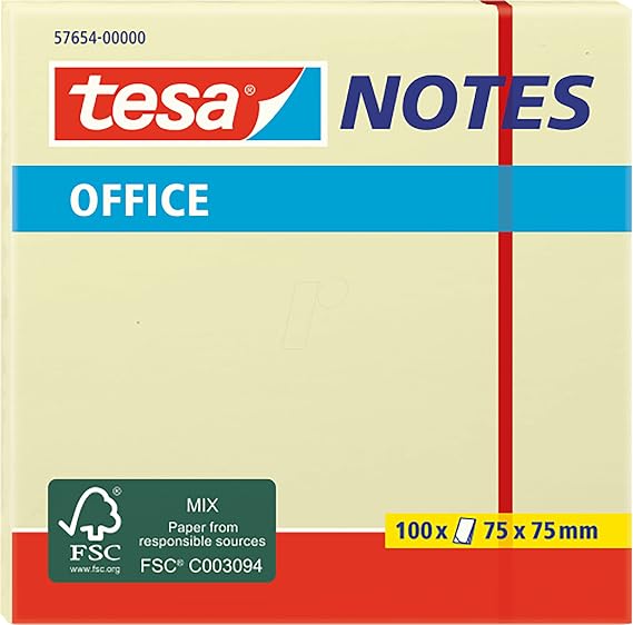 Tesa 57654 2005 Jot Pads 100 Sheets