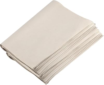 JAPCHET 600 Sheets 12 x 16 Inch Clean Newsprint Packing Paper, 42 GSM Unprinted Newsprint Paper Sheets for Packaging Moving Protection, Painting, Printer, DIY