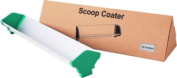 GoldUpUSAInc Dual Edge Aluminum Emulsion Scoop Coater for Silk Screen Printing Coating Tool (12 Inch)