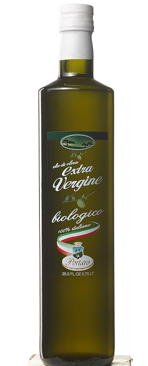 Portaro Bio 100% Italian Extra Vergin Olive Oil 24.5 fl oz 0.750lt