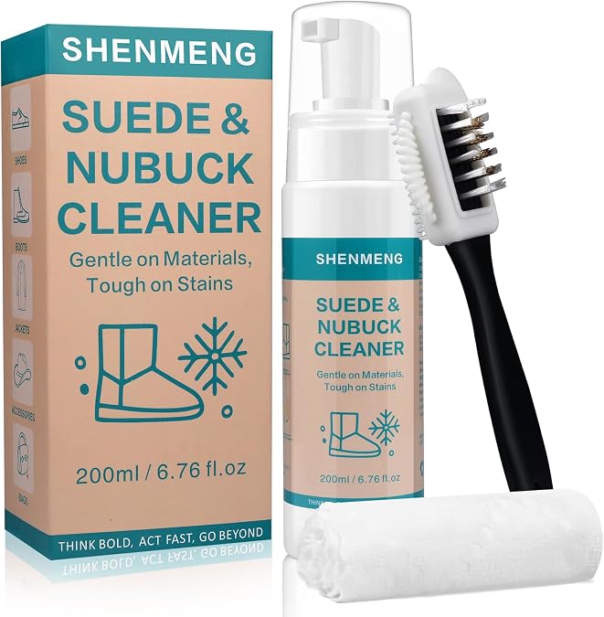 Suede Shoe Cleaner Kit, Suede Cleaner for Nubuck & Leather Shoes