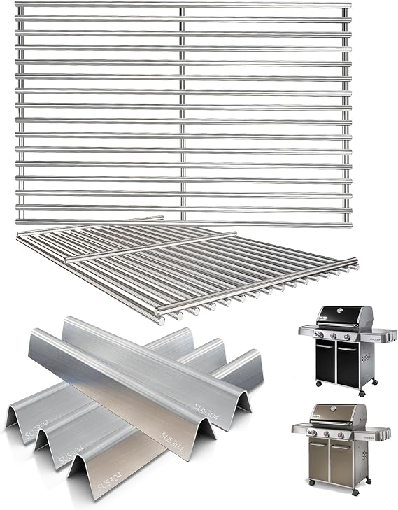 Genesis E310 Stainless Grill Parts for Weber Genesis 300 Series (2011-2016)