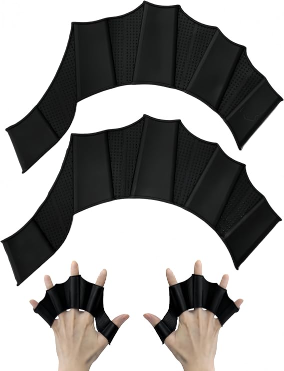 Swimming Gloves,Swim Gloves,Webbed Gloves for Swimming Swim Fins Swim Gloves Aquatic Fitness Water Resistance for Women Men Kids
