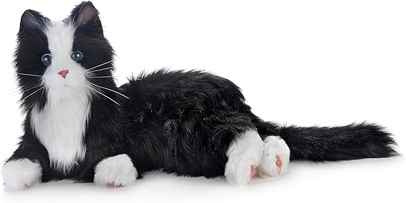 JOY FOR ALL Tuxedo Cat Interactive Robotic Companion Pet